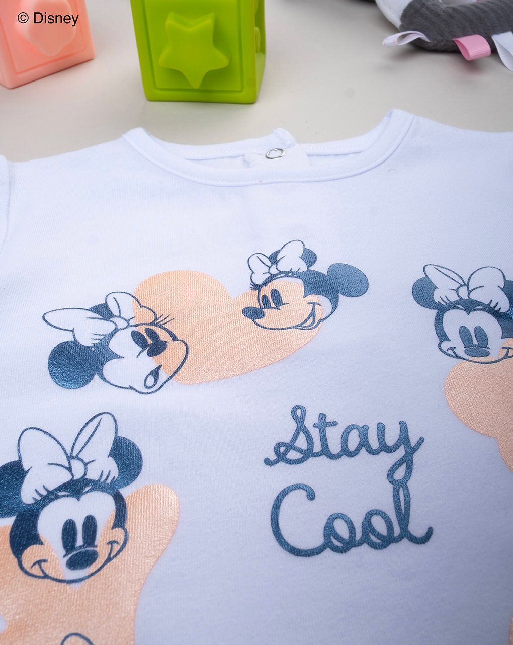 βρεφικό σετ t-shirt και σορτσάκι minnie για κορίτσι - Prénatal