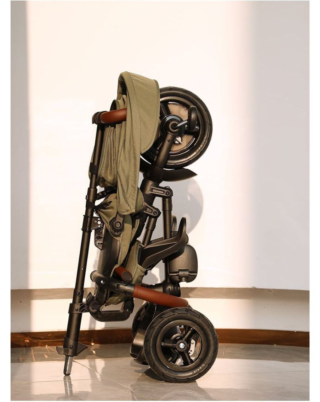 Qplay ποδήλατο τρίκυκλο rito deluxe air gel wheels green 01-1212068-05 - QPLAY