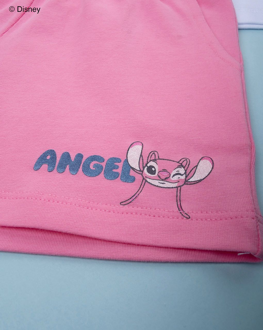 βρεφικό σετ t-shirt και σορτσάκι angel για κορίτσι - Prénatal