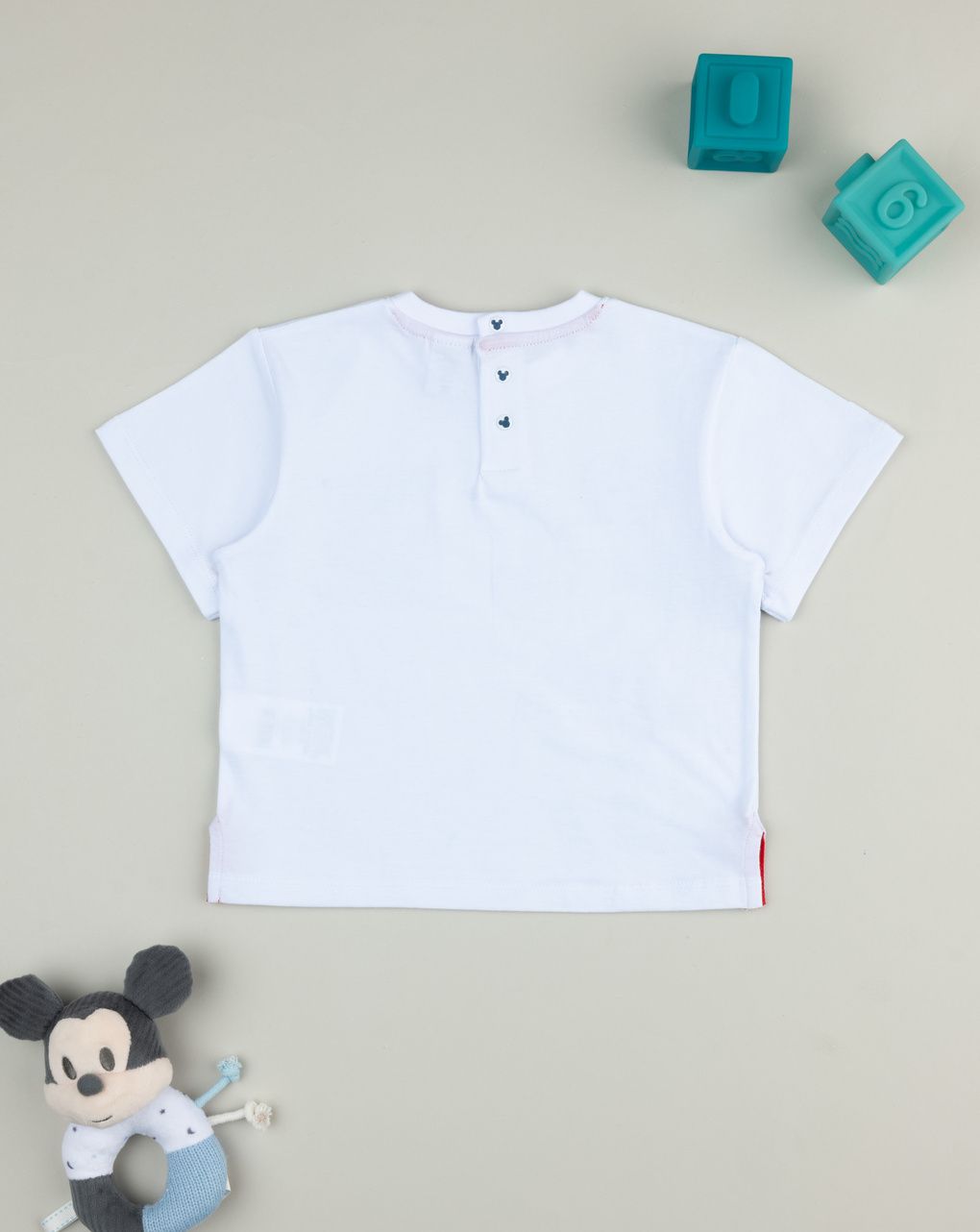 βρεφικό t-shirt λευκό mickey για αγόρι - Prénatal