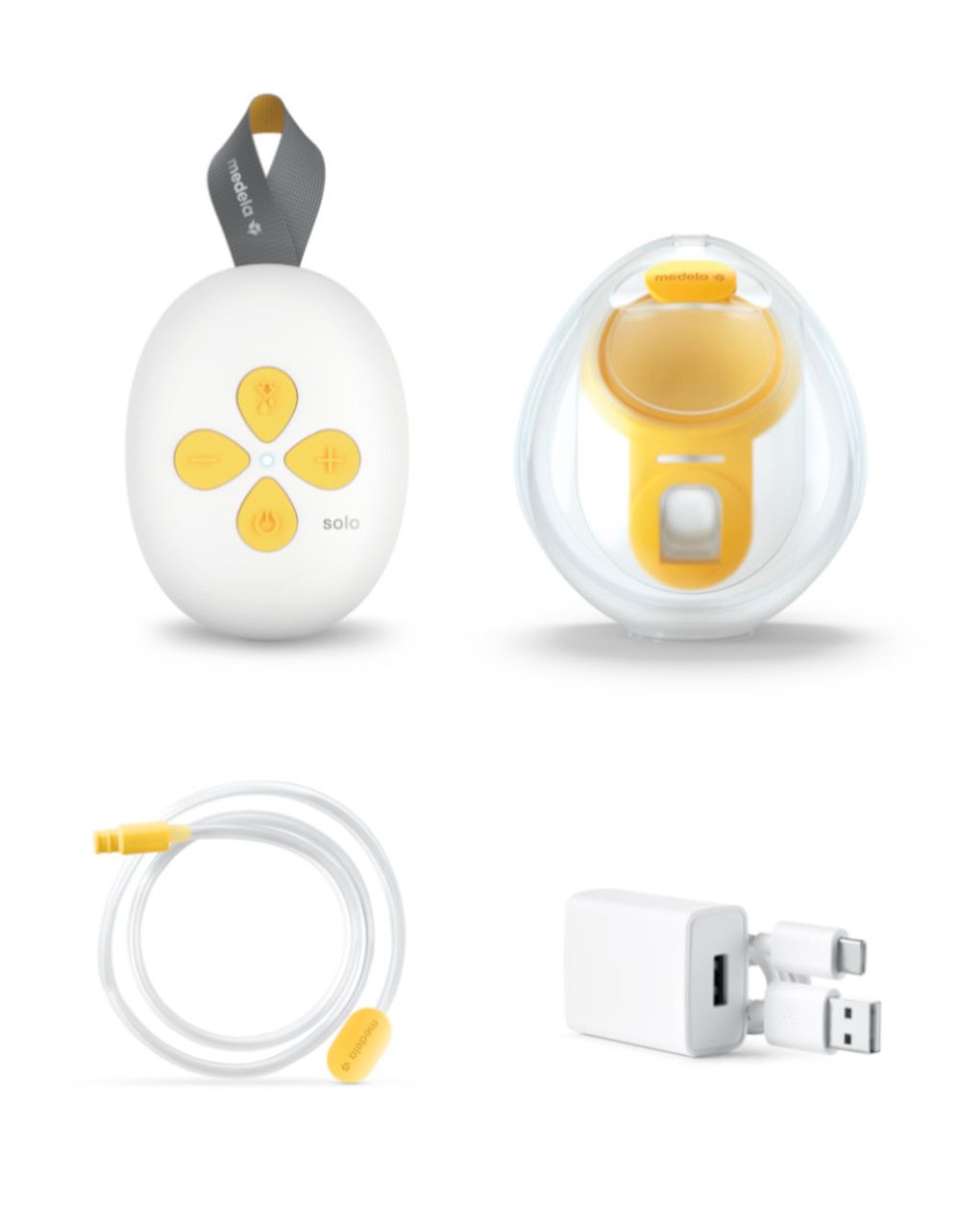 Medela μονό επαναφορτιζόμενο ηλεκτρικό θήλαστρο solo™ hands-free - Medela