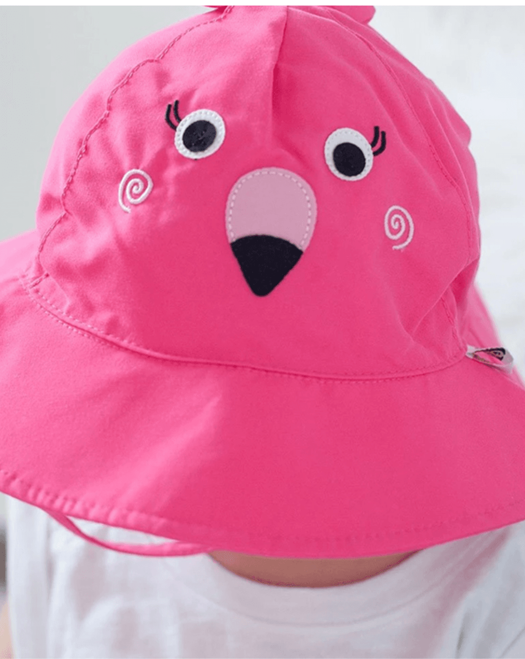 Zoocchini σετ μαγιό και καπέλο upf50+ franny the flamingo 6-24 μηνών zoo1706 - Zoocchini