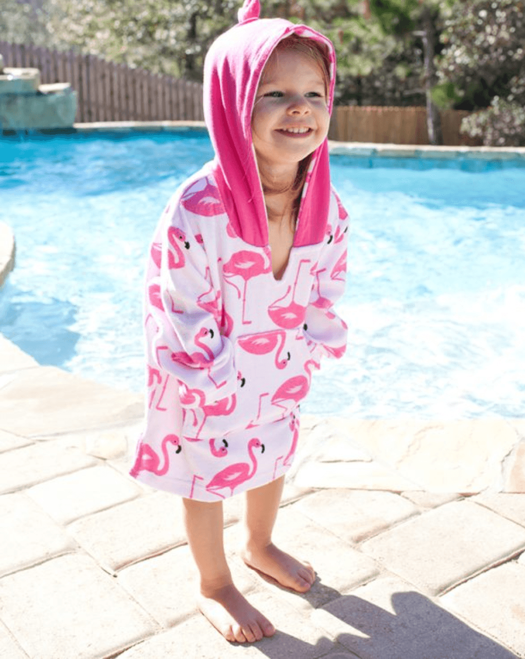 Zoocchini swim coverup upf50+ flamingo 0-24μηνών zoo12310 - Zoocchini