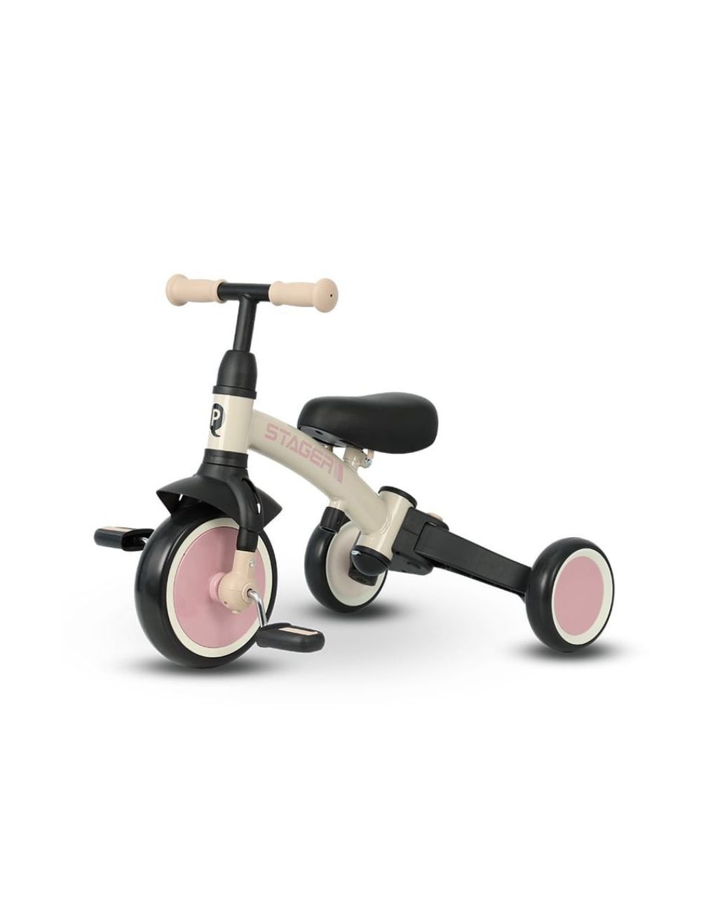 Qplay ποδήλατο τρίκυκλο stager 3in1 pink 01-1212075-05 - QPLAY