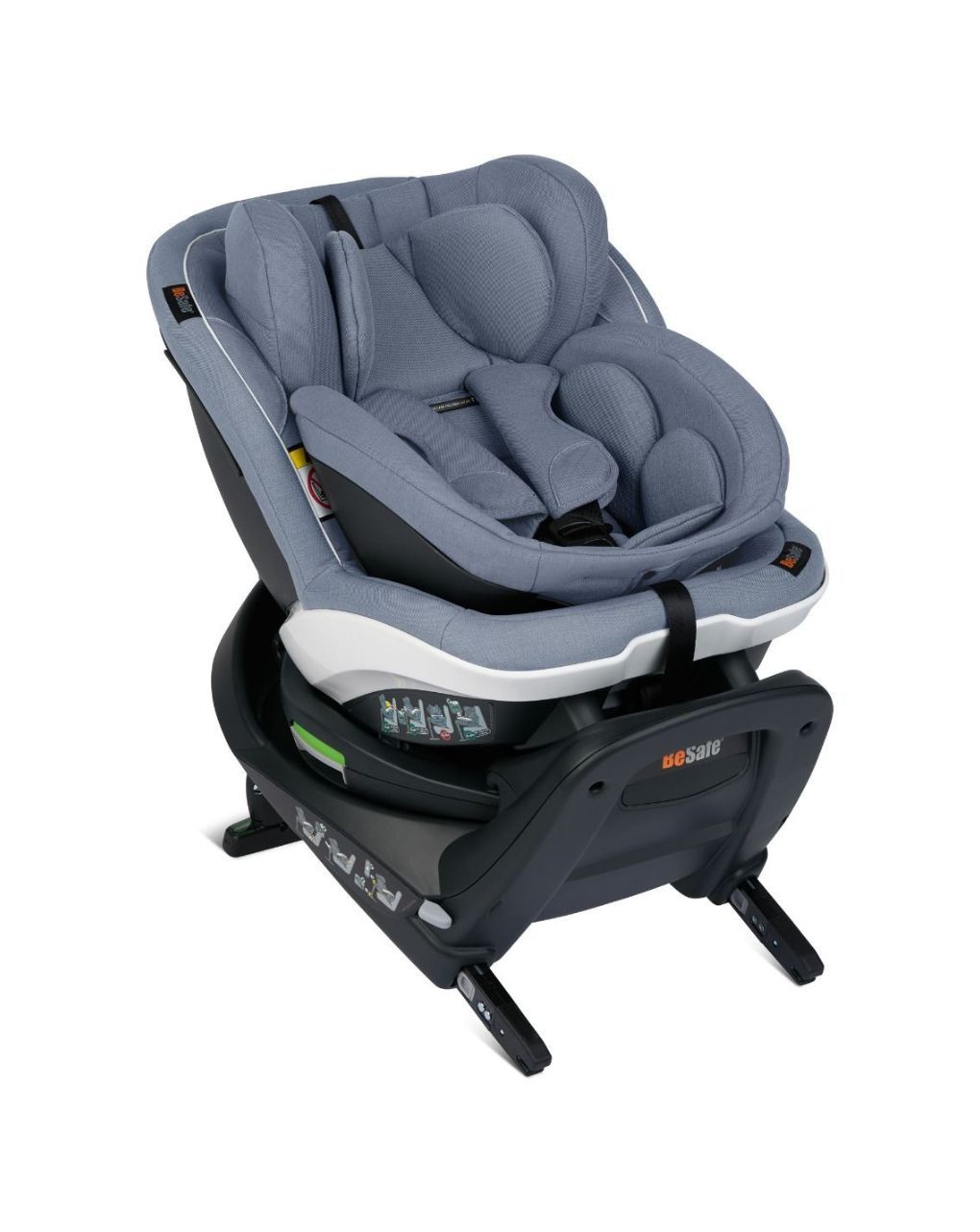 Besafe περιστρεφόμενο κάθισμα αυτοκινήτου izi turn b i-size (40-105cm) cloud melange 11009873.clm