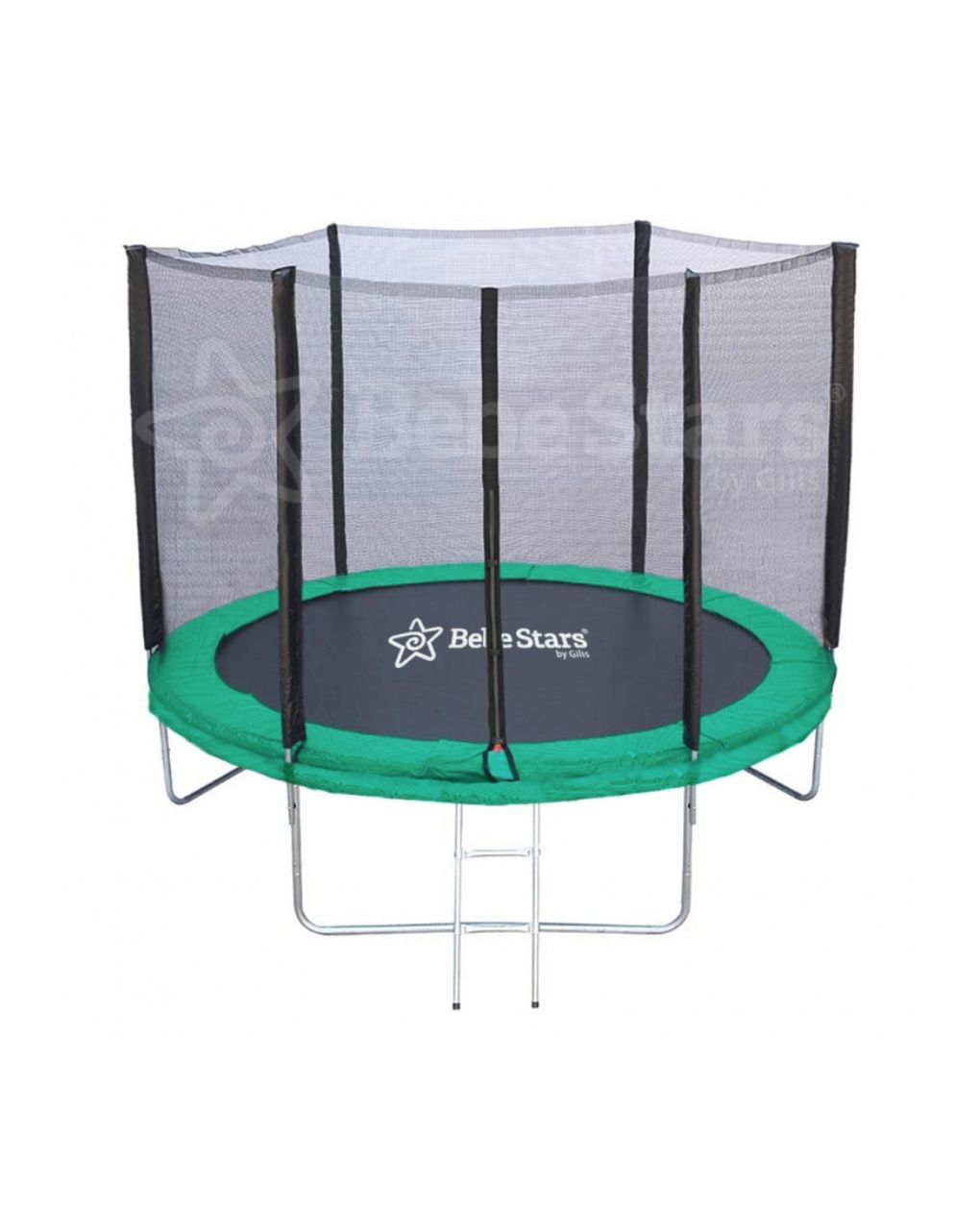 Bebe stars τραμπολίνο με δίχτυ 185cm green 646-174