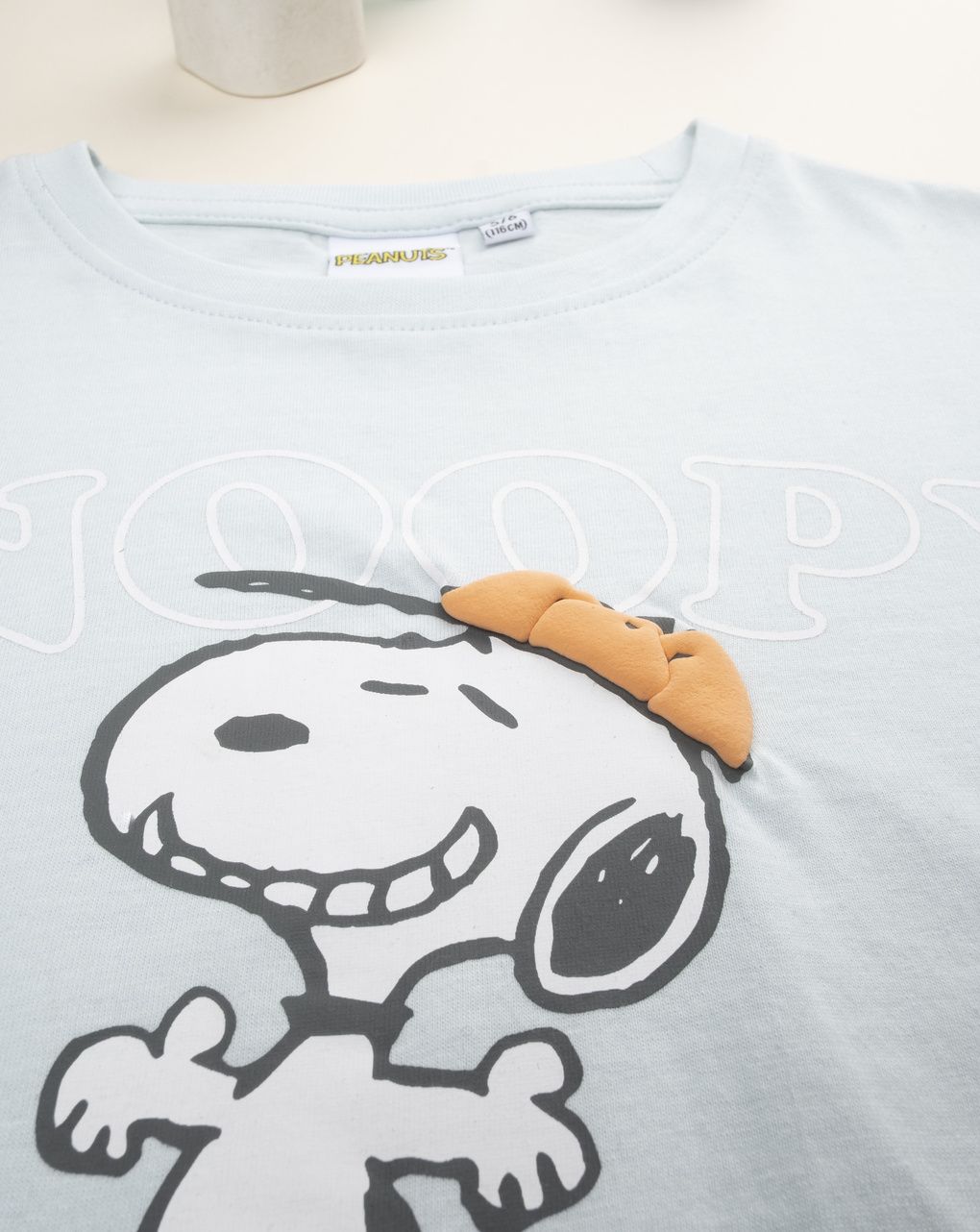 παιδικό t-shirt γαλάζιο snoopy για αγόρι - Prénatal