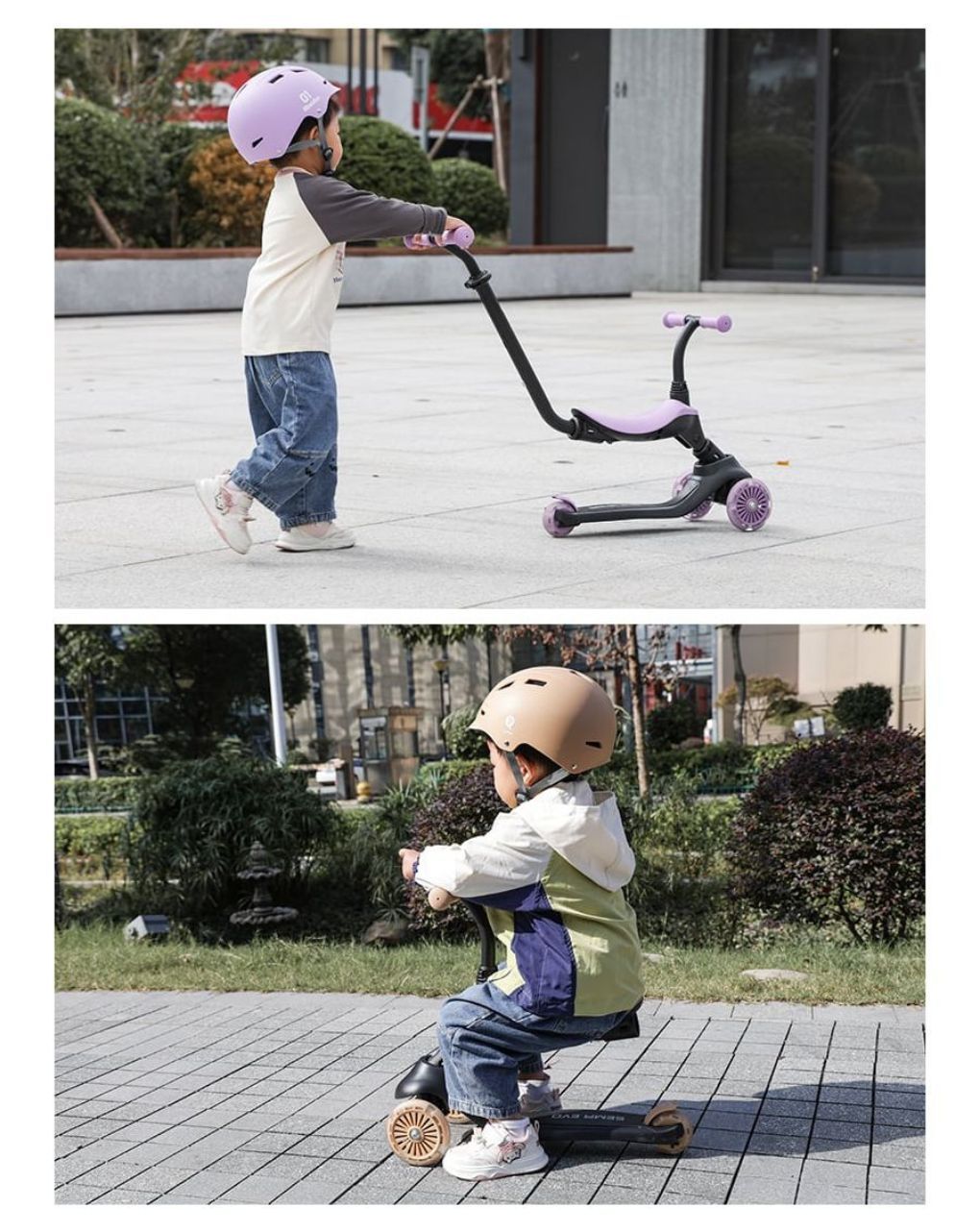 Qplay sema evo 5in1 scooter πατίνι khaki 01-1212076-04 - QPLAY