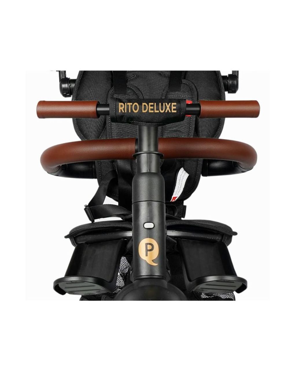 Qplay ποδήλατο τρίκυκλο rito deluxe air gel wheels green 01-1212068-05 - QPLAY