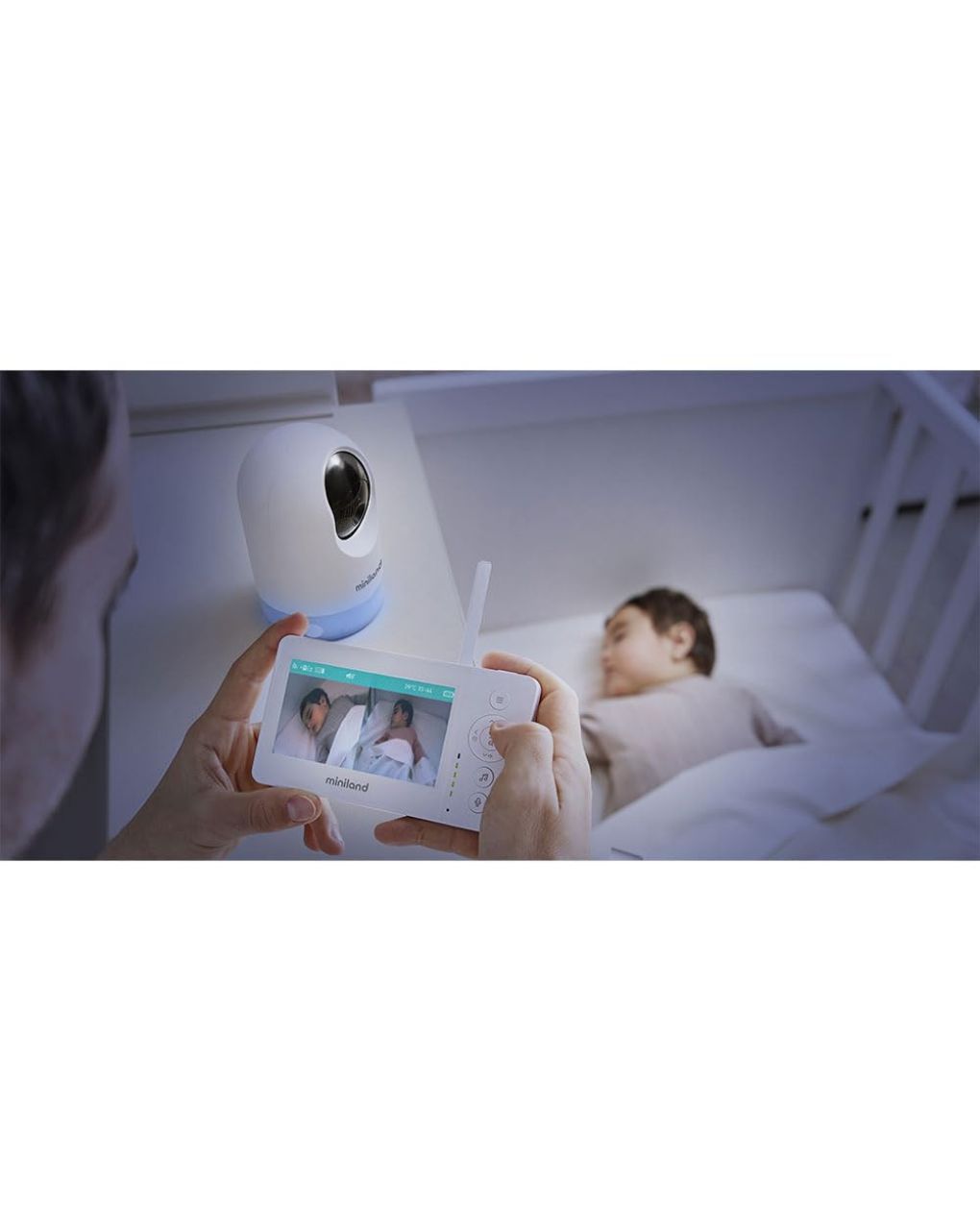 Miniland ενδοεπικοινωνία digimonitor 4.3 pro ml89507 - Miniland