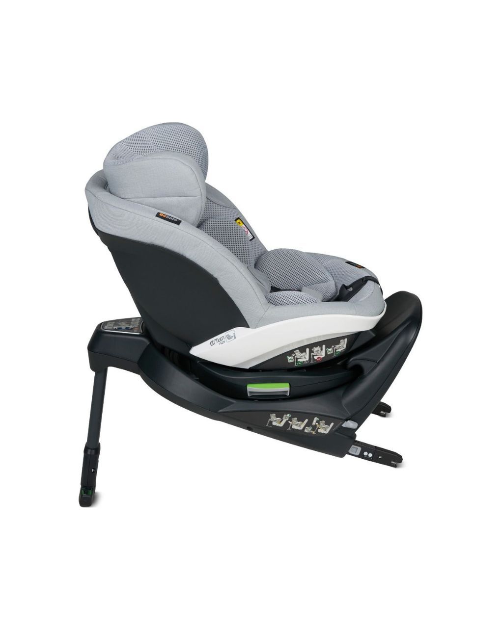 Besafe περιστρεφόμενο κάθισμα αυτοκινήτου izi turn i-size (61-105cm) cloud melange 11007222.clm - Be Safe