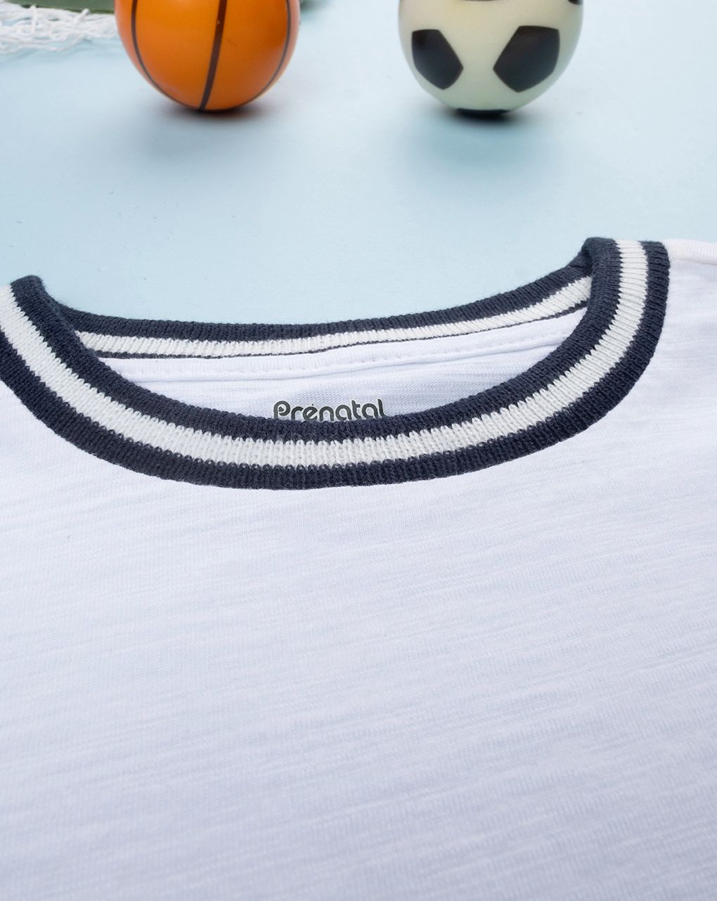 παιδικό t-shirt λευκό με δεινόσαυρο για αγόρι - Prénatal