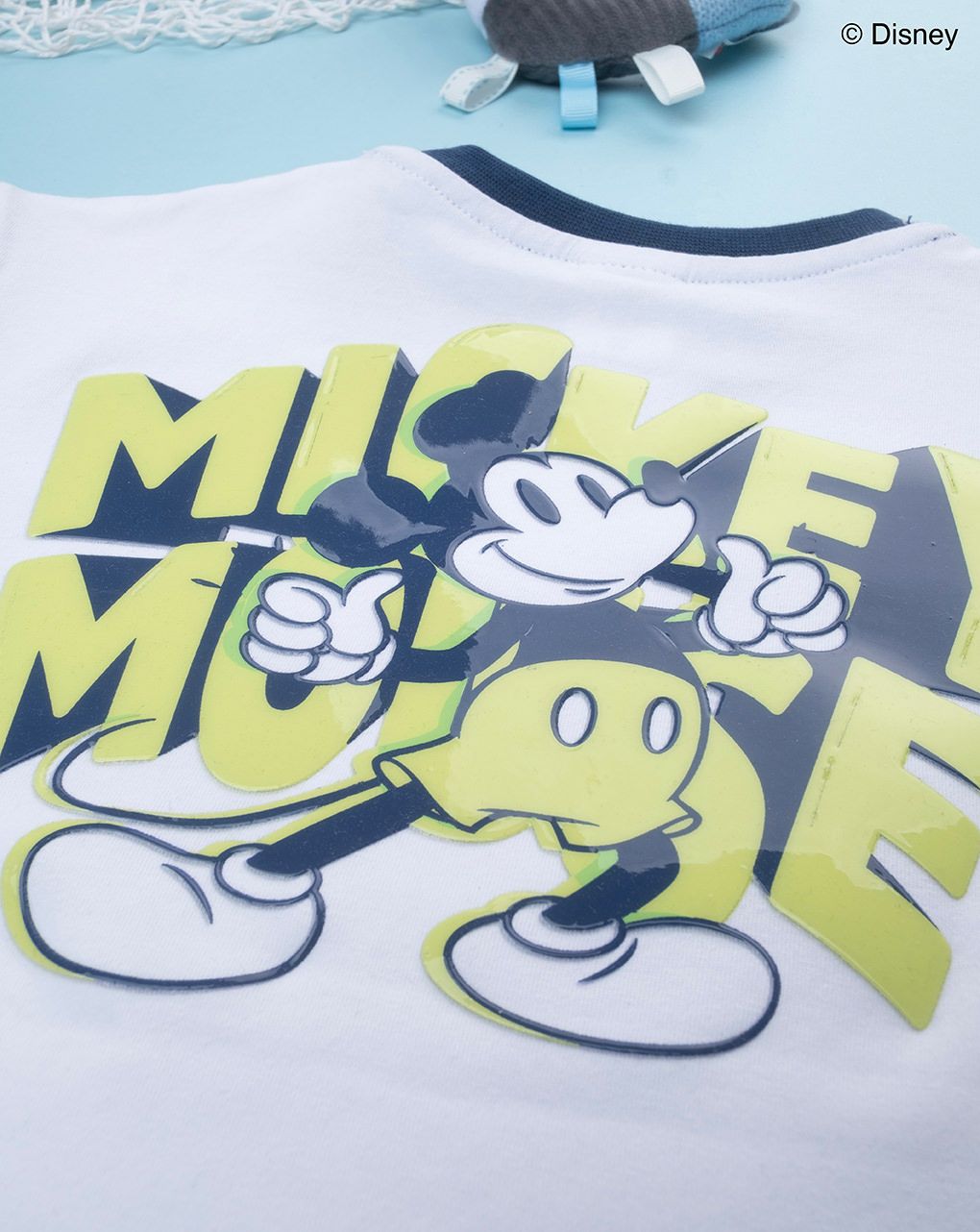 βρεφικό σετ t-shirt και σορτσάκι mickey για αγόρι - Prénatal
