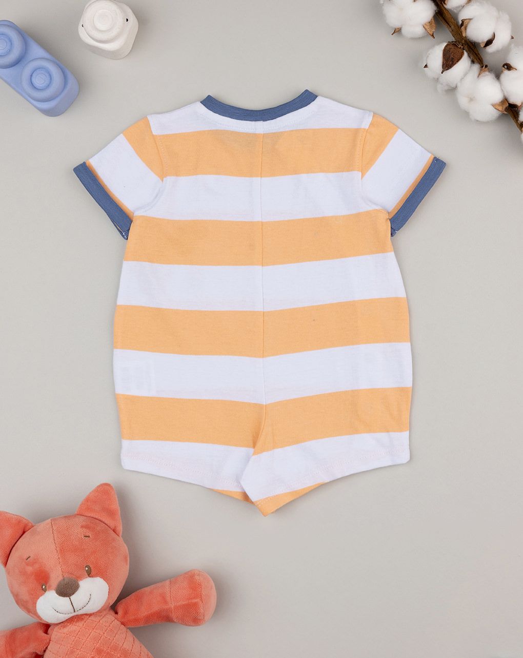 βρεφικό φορμάκι ριγέ stay fresh για αγόρι - Prénatal