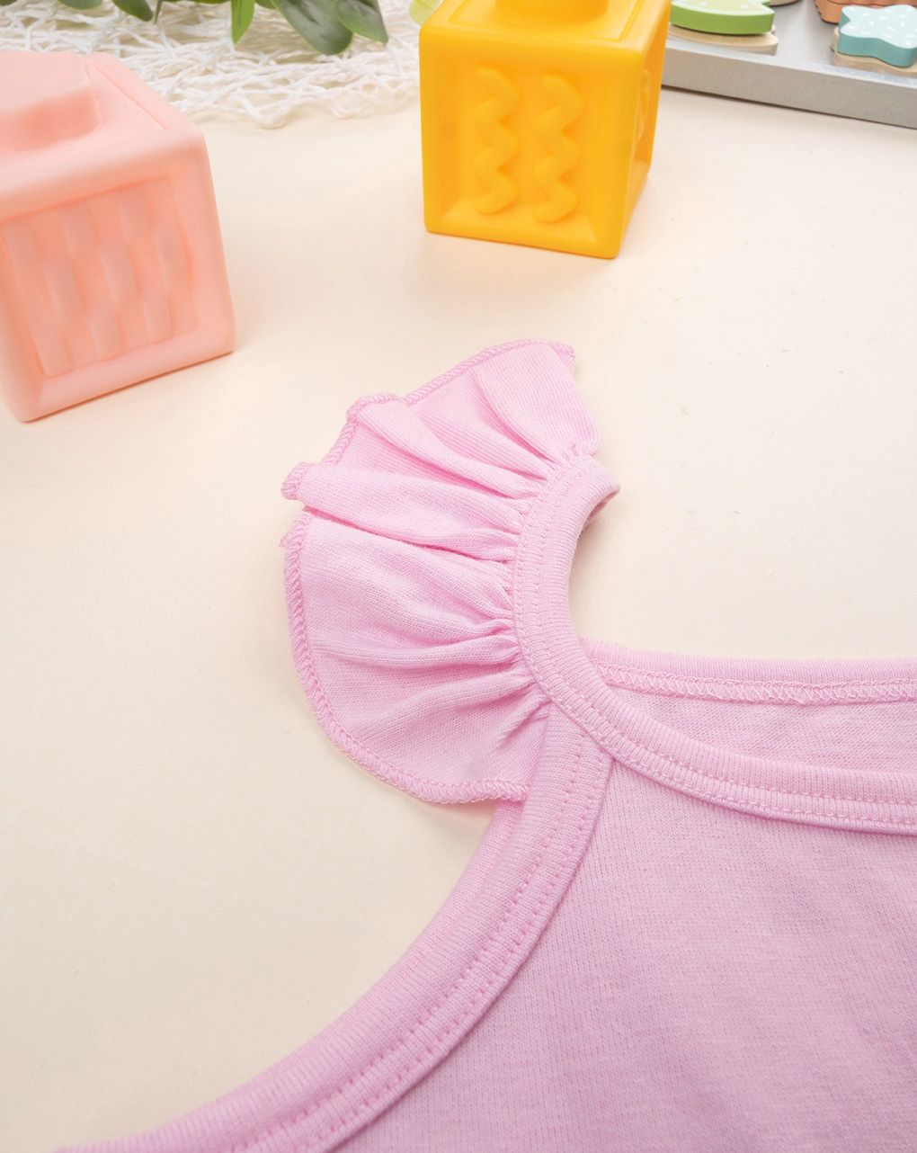 παιδική αμάνικη μπλούζα ροζ sweet για κορίτσι - Prénatal