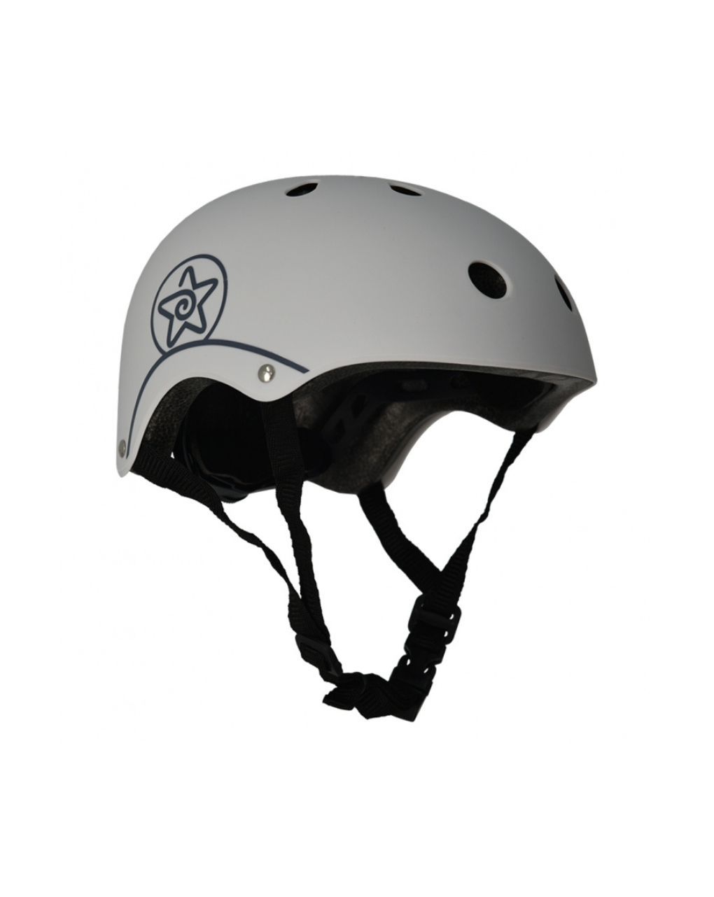 Bebe stars παιδικό κράνος για ποδήλατο και πατίνι grey 679-186