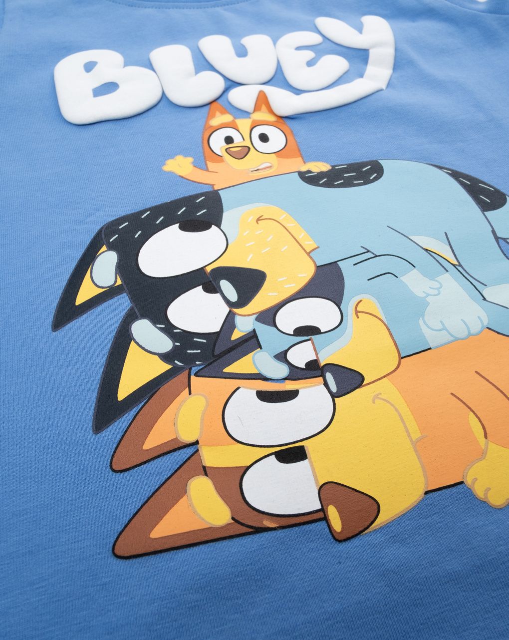 βρεφική αμάνικη μπλούζα μπλε bluey για αγόρι - Prénatal