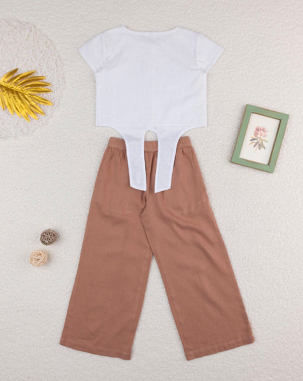 παιδικό σετ πουκάμισο και παντελόνι για κορίτσι - Prénatal