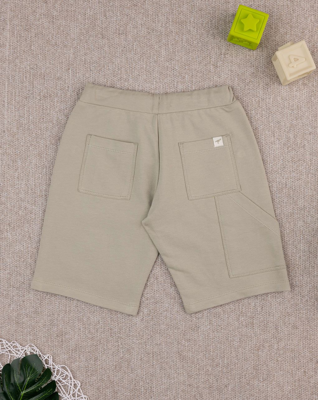 παιδική βερμούδα λαδί dino για αγόρι - Prénatal