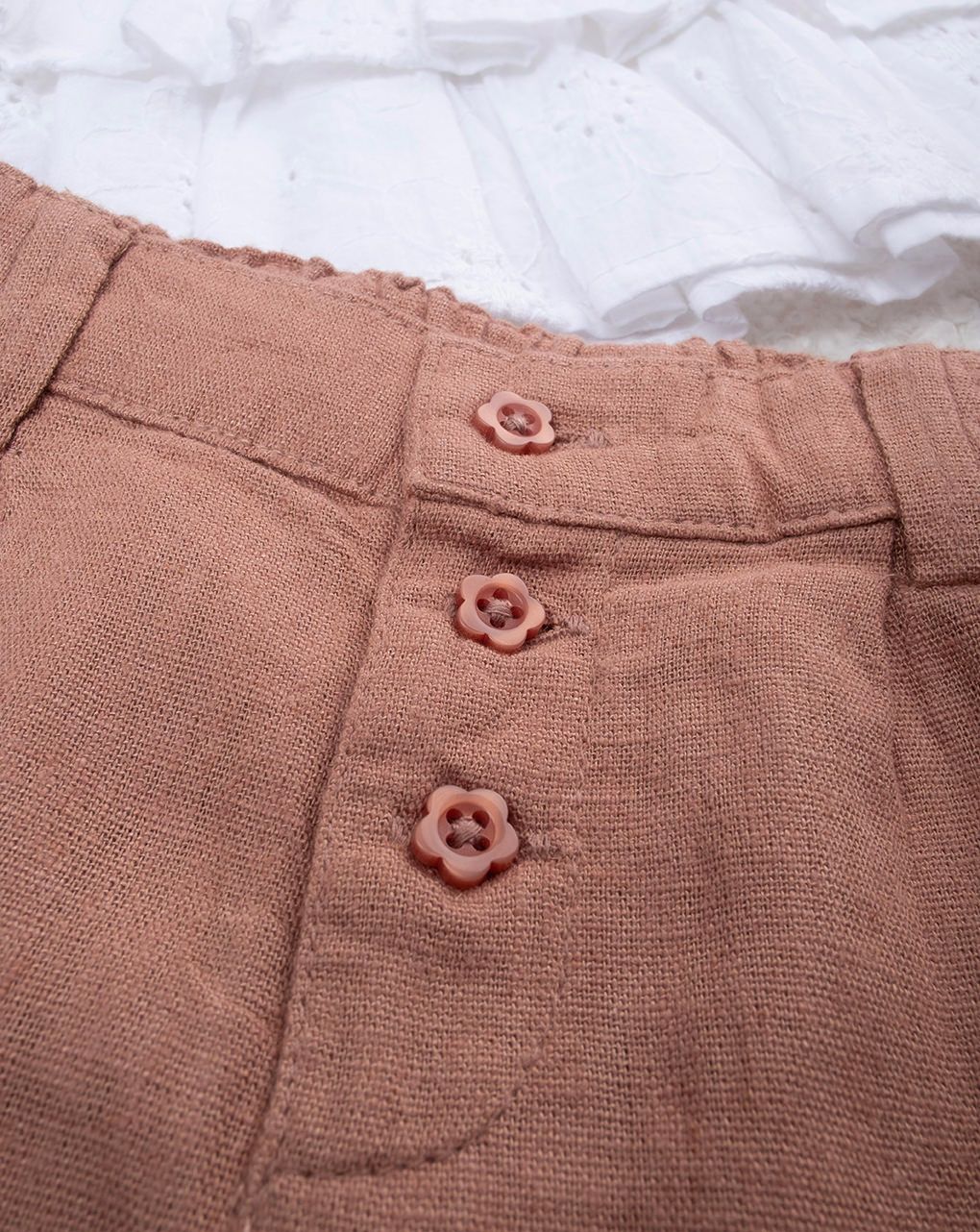 βρεφικό σετ μπλούζα sangallo και παντελόνι για κορίτσι - Prénatal