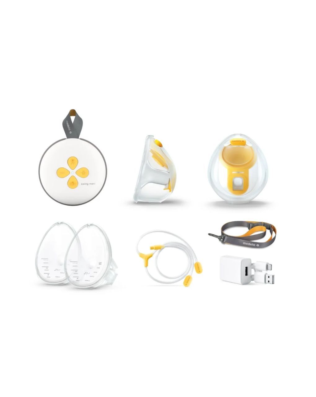 Medela swing maxi™ διπλό επαναφορτιζόμενο ηλεκτρικό θήλαστρο διπλής φάσης hands-free 2-phase expression® - Medela
