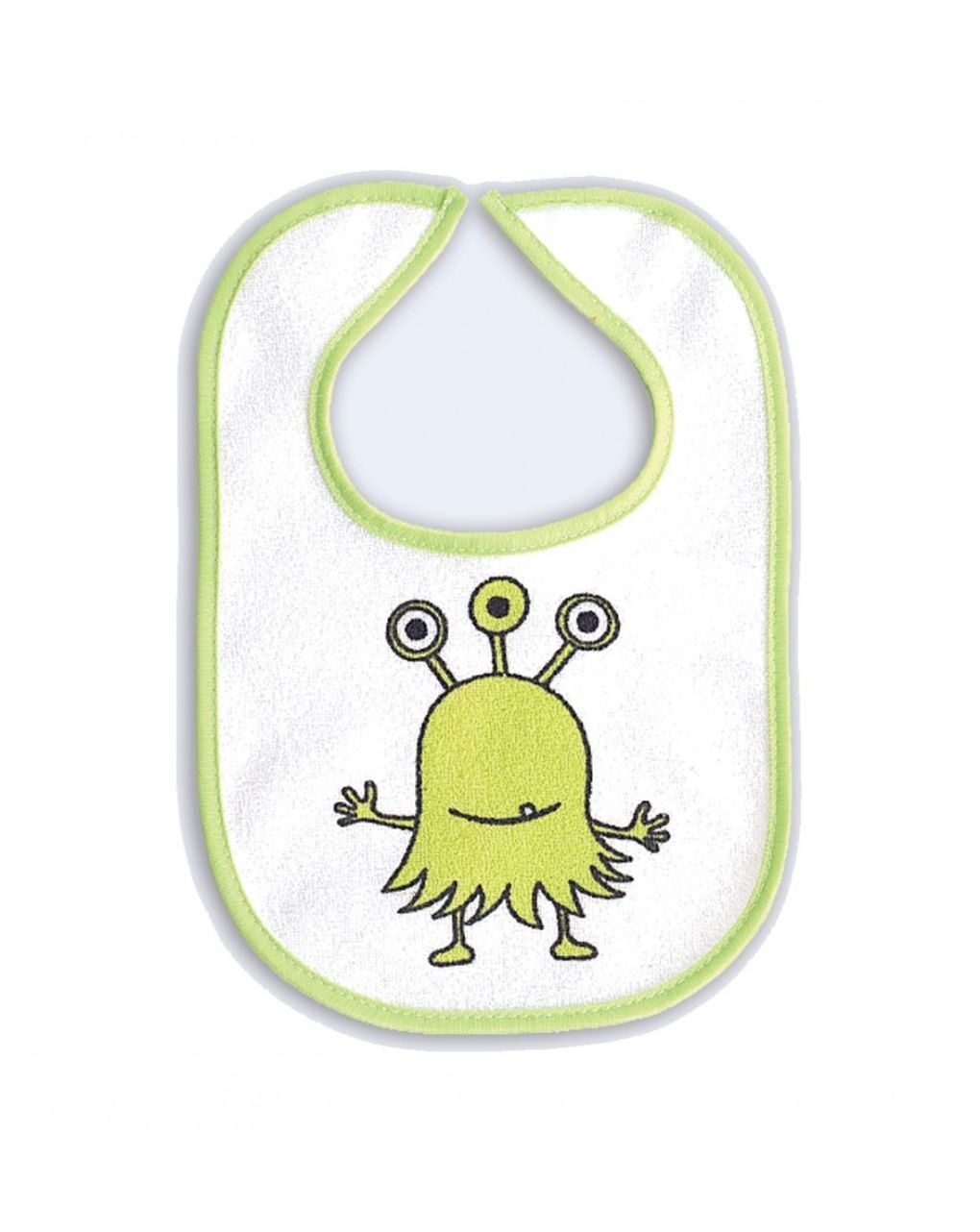 X-treme baby σετ 2 σαλιάρες πετσετέ αδιάβροχες με velcro red/green xt3429b - X-TREME BABY