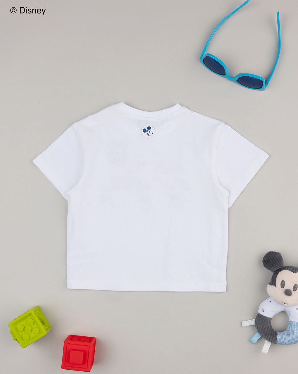 βρεφικό t-shirt λευκό mickey για αγόρι - Prénatal