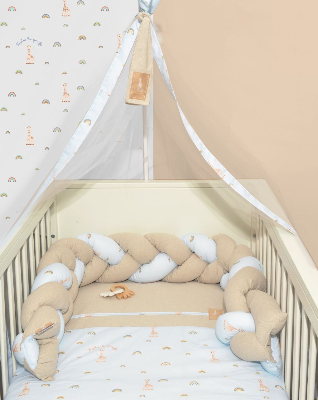 Sophie la girafe πάντα πλεξούδα 20x200 σχέδιο 504 46-6713/504 - SOPHIE LA GIRAFE