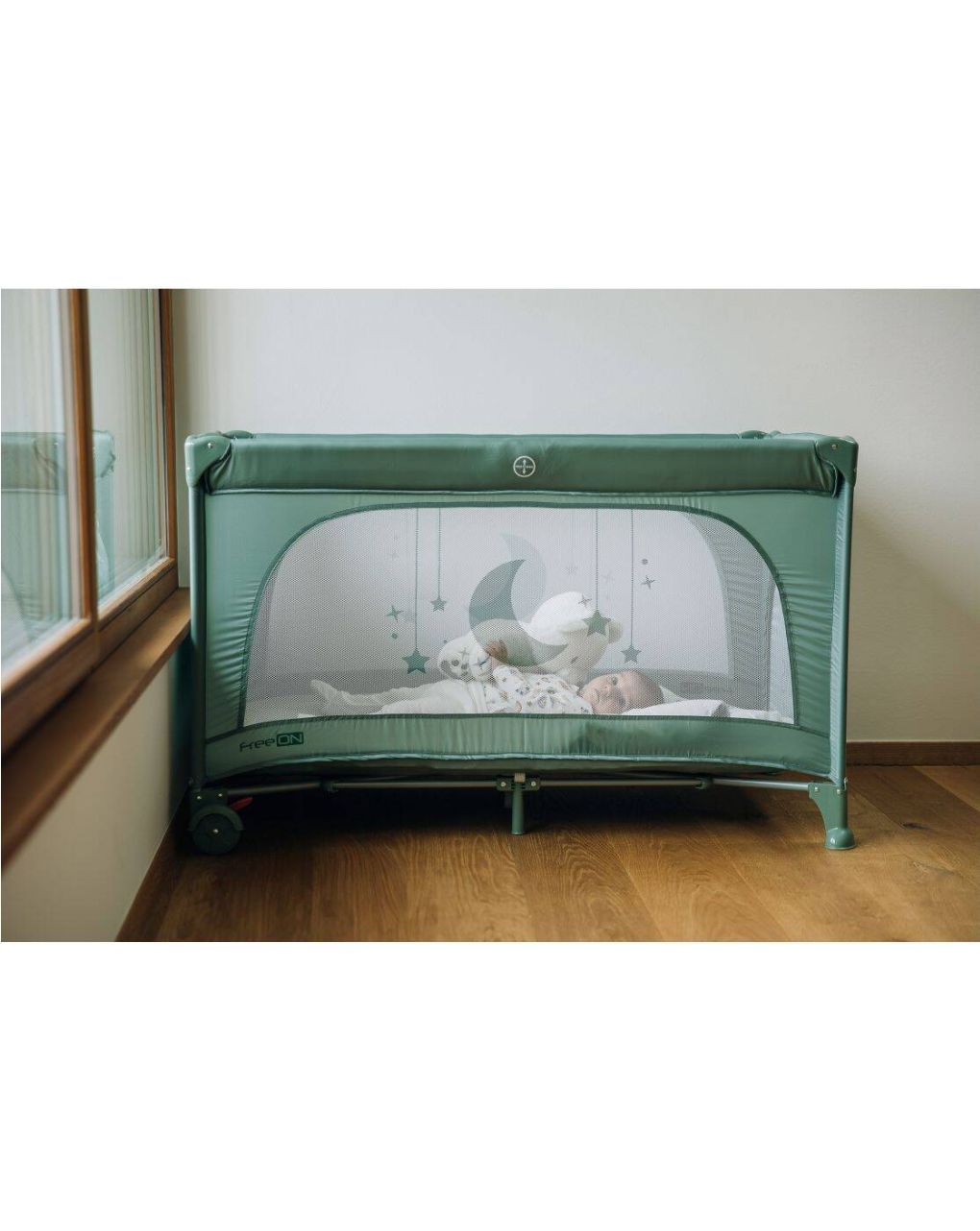 Freeon παρκοκρέβατο nook mint 83051 - Freeon