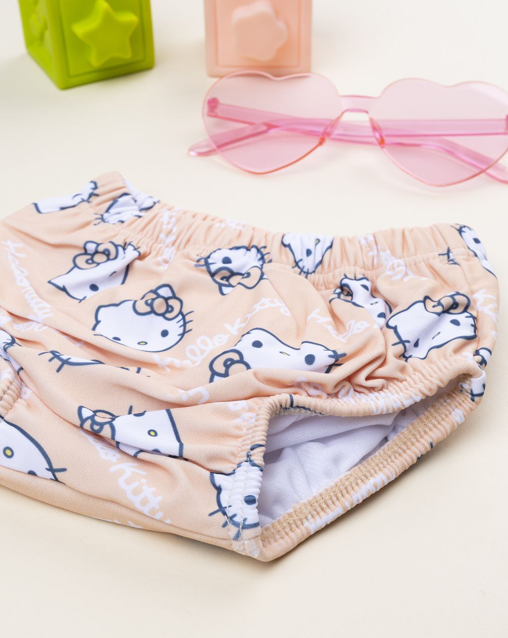 βρεφικό μαγιό πάνα πορτοκαλί hello kitty για κορίτσι - Prénatal