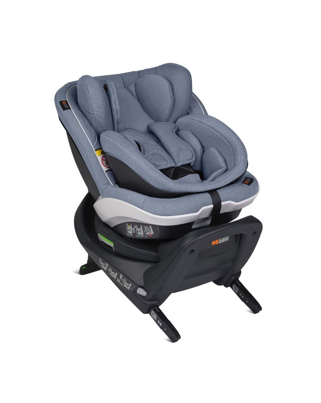 Besafe κάθισμα αυτοκινήτου izi twist b i-size (40-105cm) cloud melange 11007221.clm