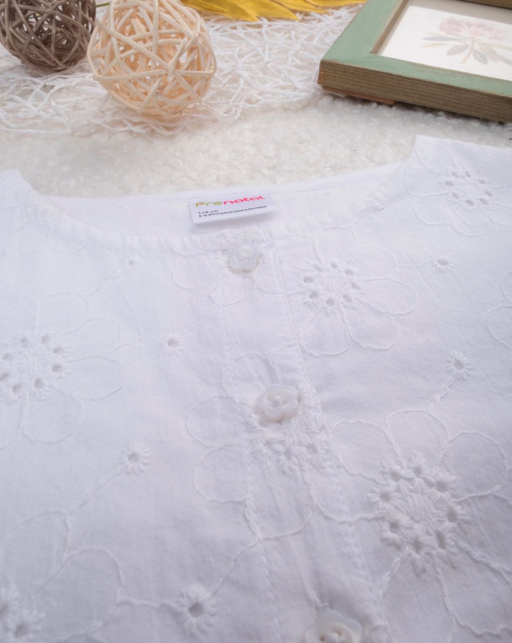 παιδικό σετ πουκάμισο και παντελόνι για κορίτσι - Prénatal