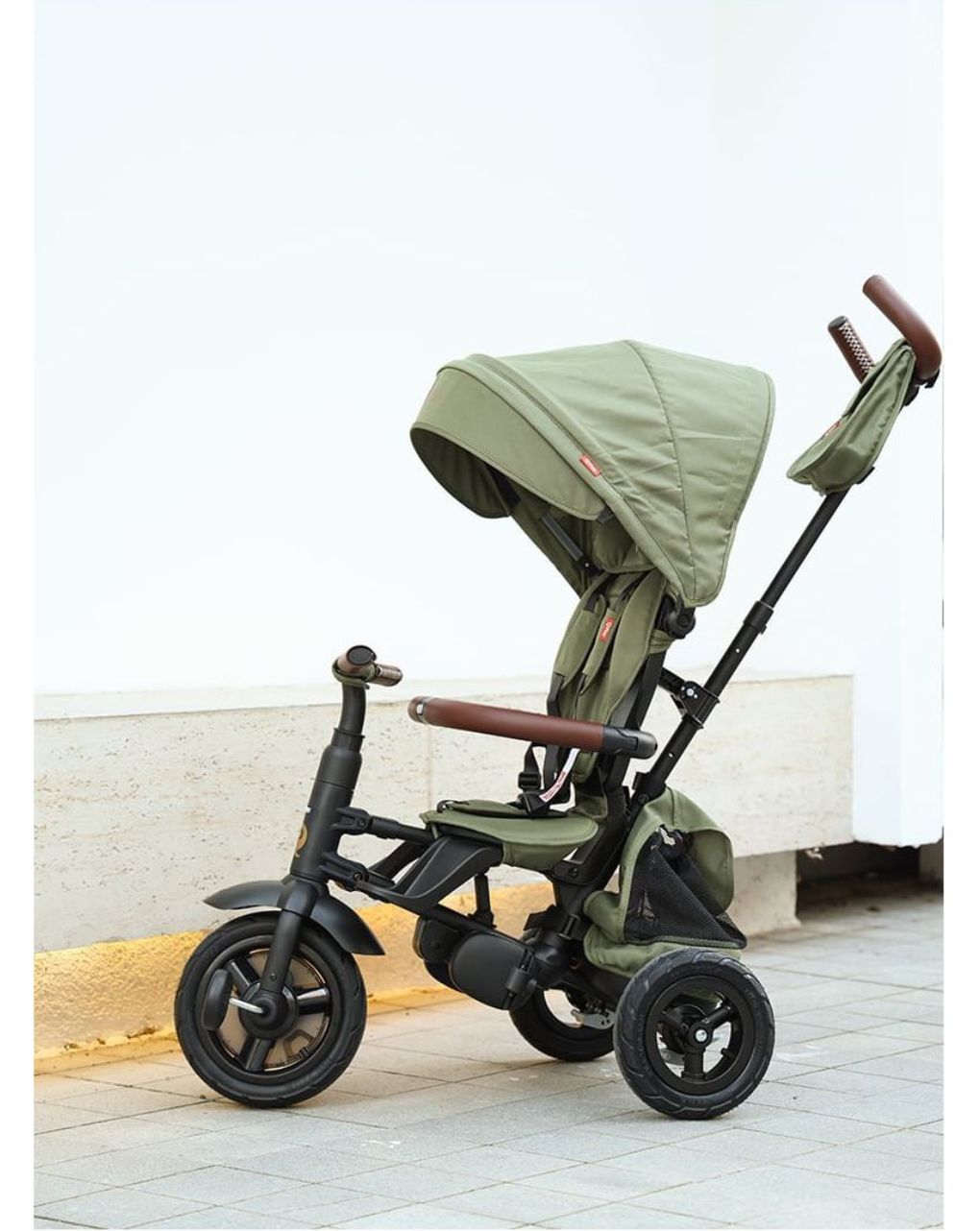 Qplay ποδήλατο τρίκυκλο rito deluxe air gel wheels green 01-1212068-05 - QPLAY