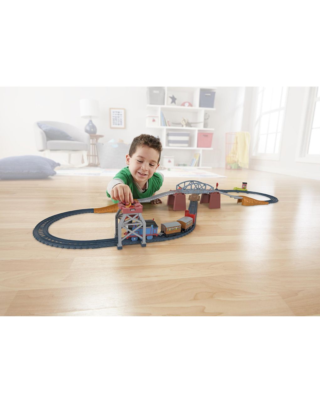 Mattel fisher price τόμας το τρενάκι 3 διαδρομές hgx64 - THOMAS & FRIENDS