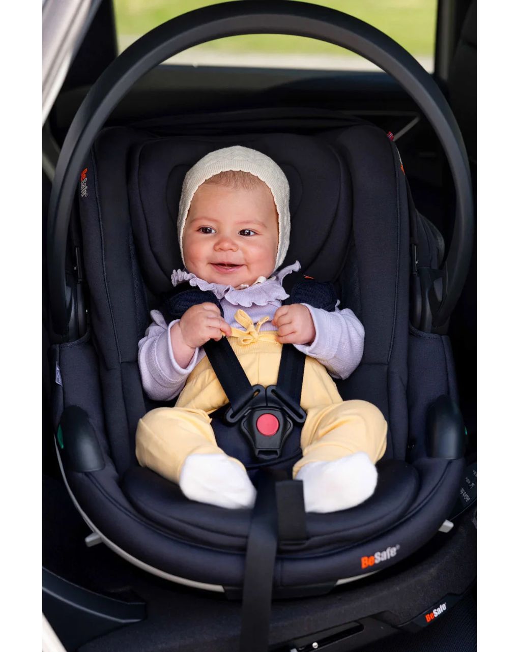 Besafe κάθισμα αυτοκινήτου go beyond i-size (40-87cm) black soft breeze 11036236.bsb - Be Safe