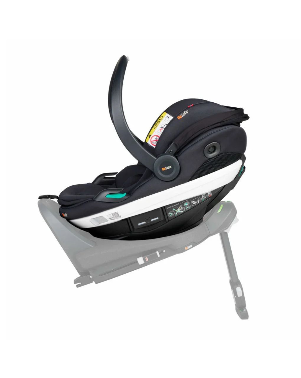 Besafe κάθισμα αυτοκινήτου go beyond i-size (40-87cm) black soft breeze 11036236.bsb - Be Safe