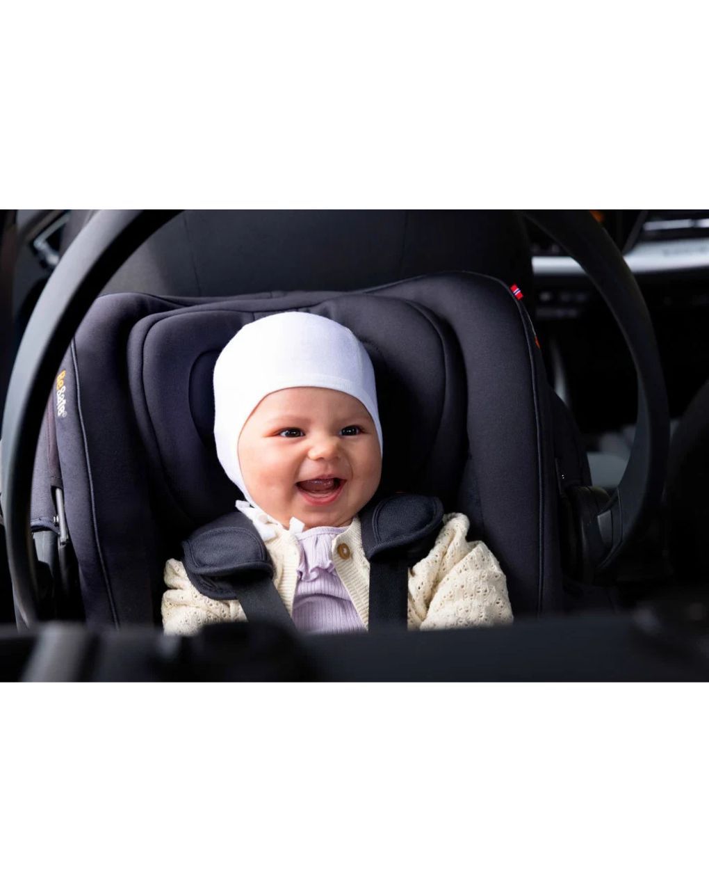 Besafe κάθισμα αυτοκινήτου go beyond i-size (40-87cm) black soft breeze 11036236.bsb - Be Safe