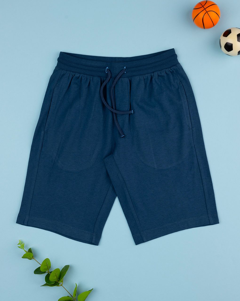 παιδική βερμούδα μπλε για αγόρι