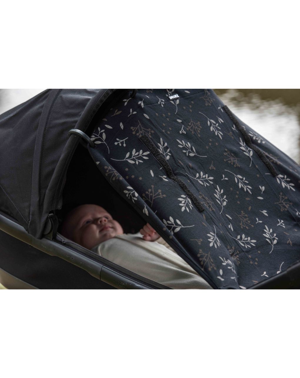 Dooky ηλιοπροστασία με upf50+ προστασία romantic leaves black dk-126711 - Dooky