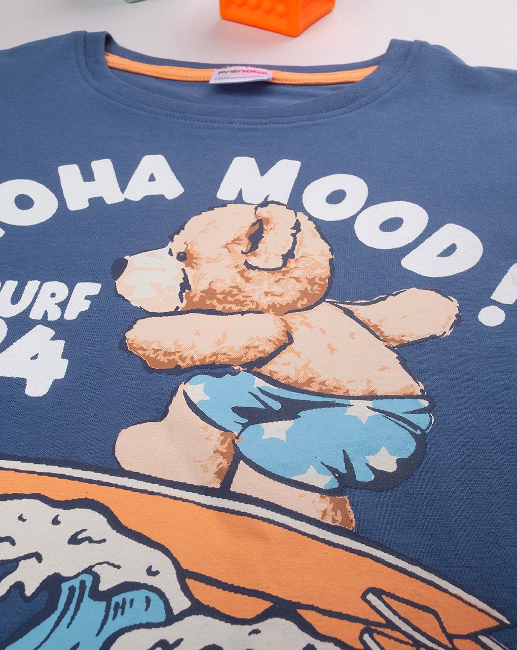 παιδικό t-shirt μπλε surf για αγόρι - Prénatal