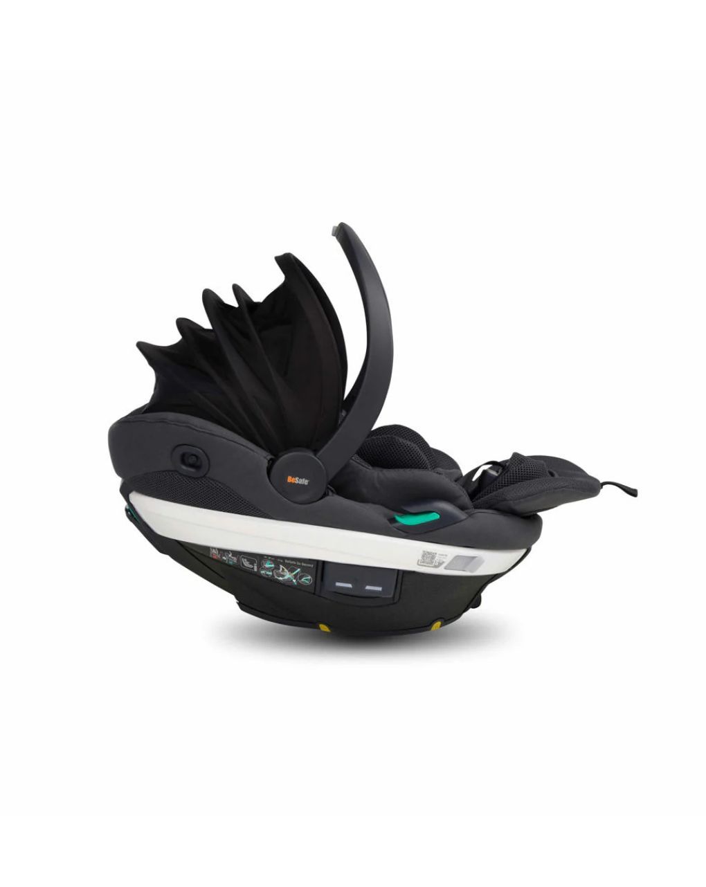 Besafe κάθισμα αυτοκινήτου go beyond i-size (40-87cm) black soft breeze 11036236.bsb - Be Safe