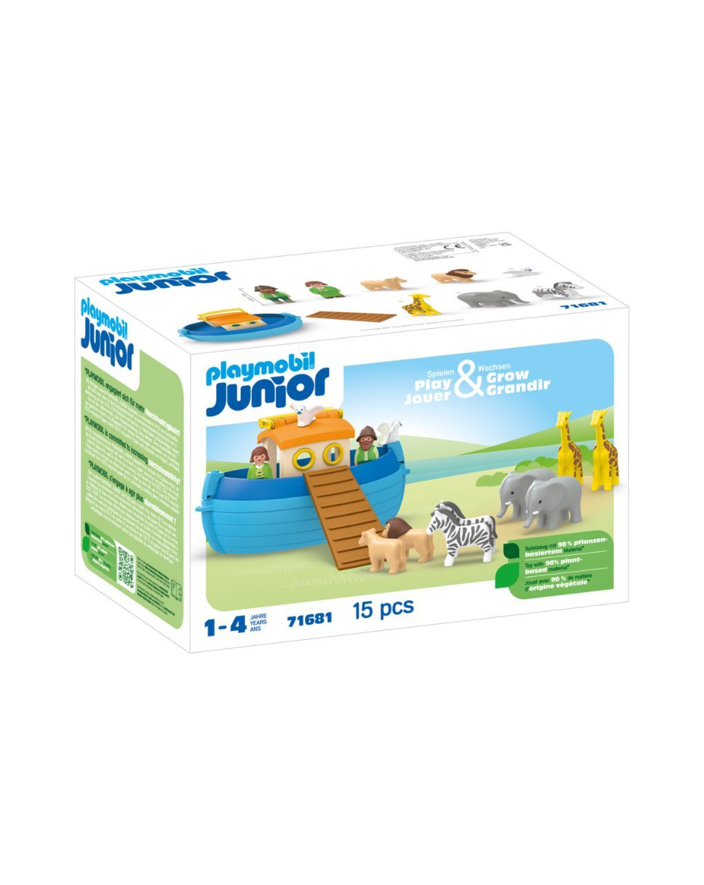 Playmobil junior η κιβωτός του νώε 71681 - Playmobil