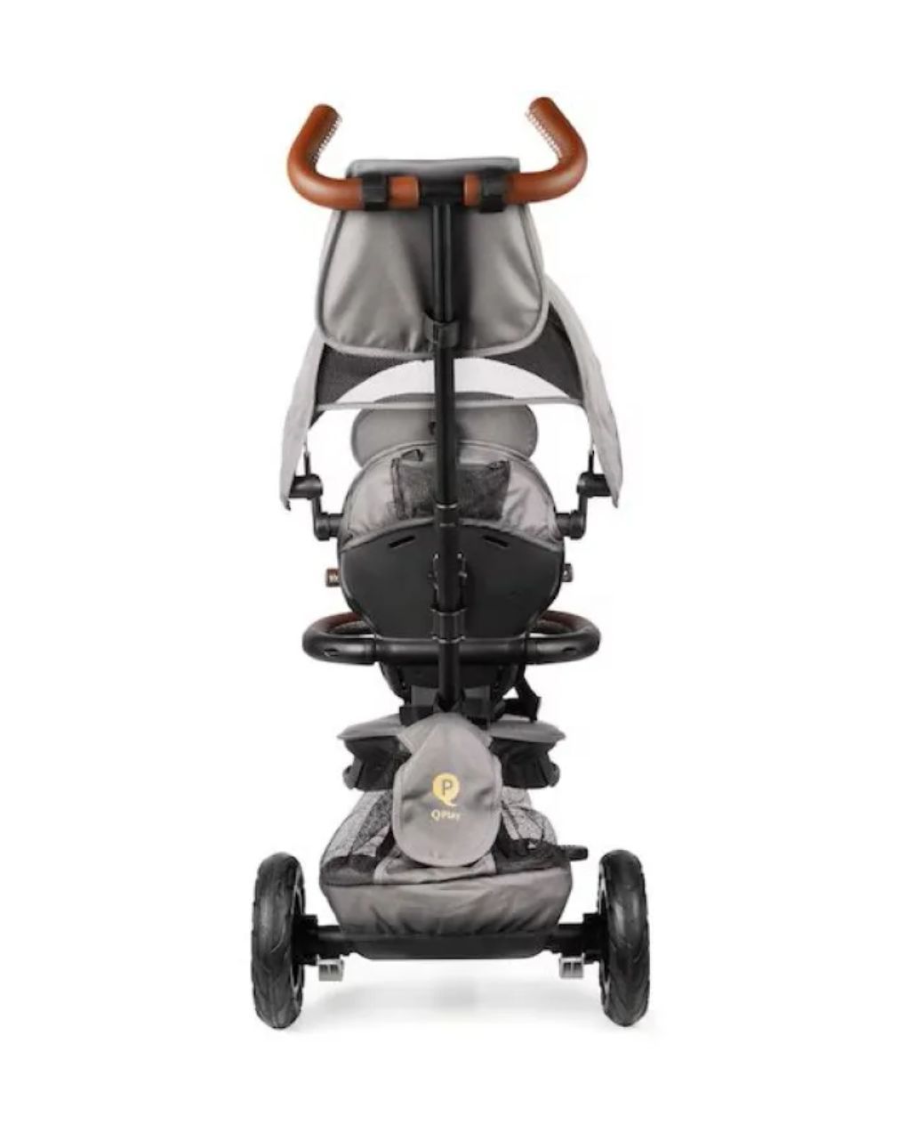 Qplay τρίκυκλο rito deluxe air gel wheels grey 01-1212068-03 - QPLAY