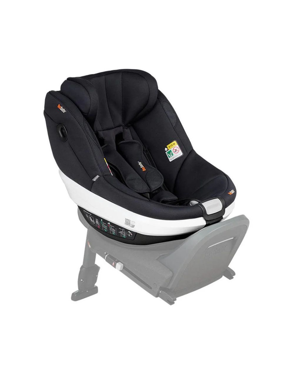 Besafe περιστρεφόμενο κάθισμα αυτοκινήτου beyond 360 i-size (61-125cm) black soft breeze 11036247.bsb - Be Safe