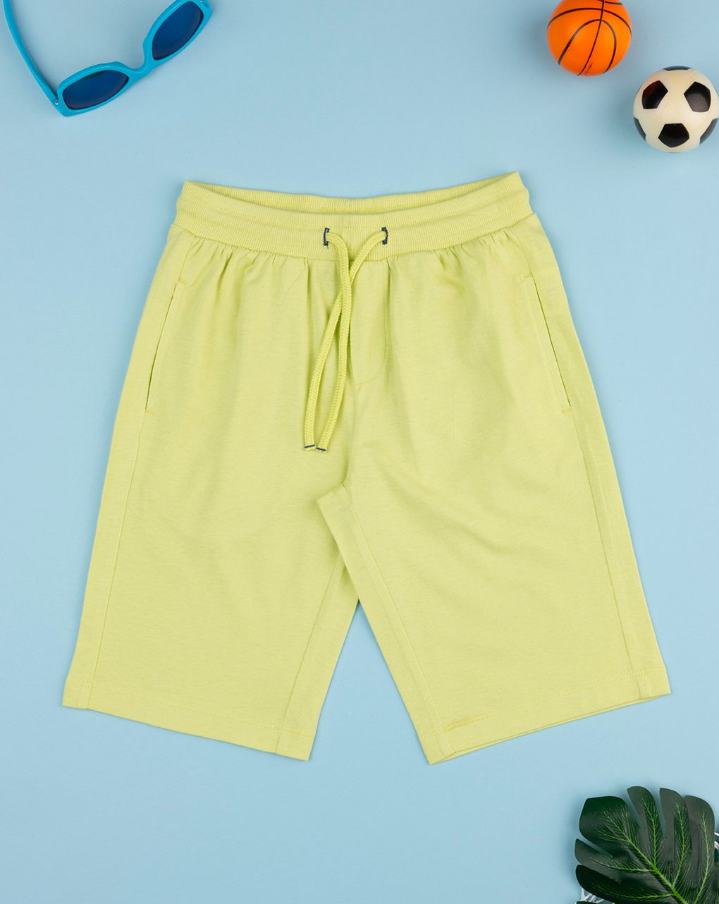 παιδική βερμούδα λαχανί για αγόρι