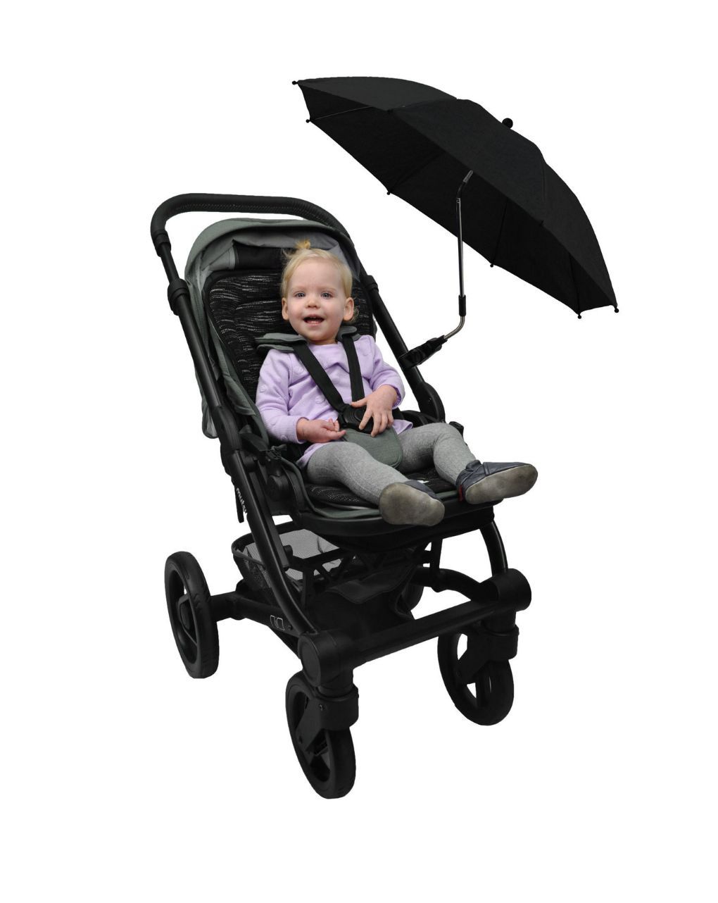 Dooky ομπρέλα καροτσιού με δείκτη προστασίας upf 50+ black dk-5728251 - Dooky