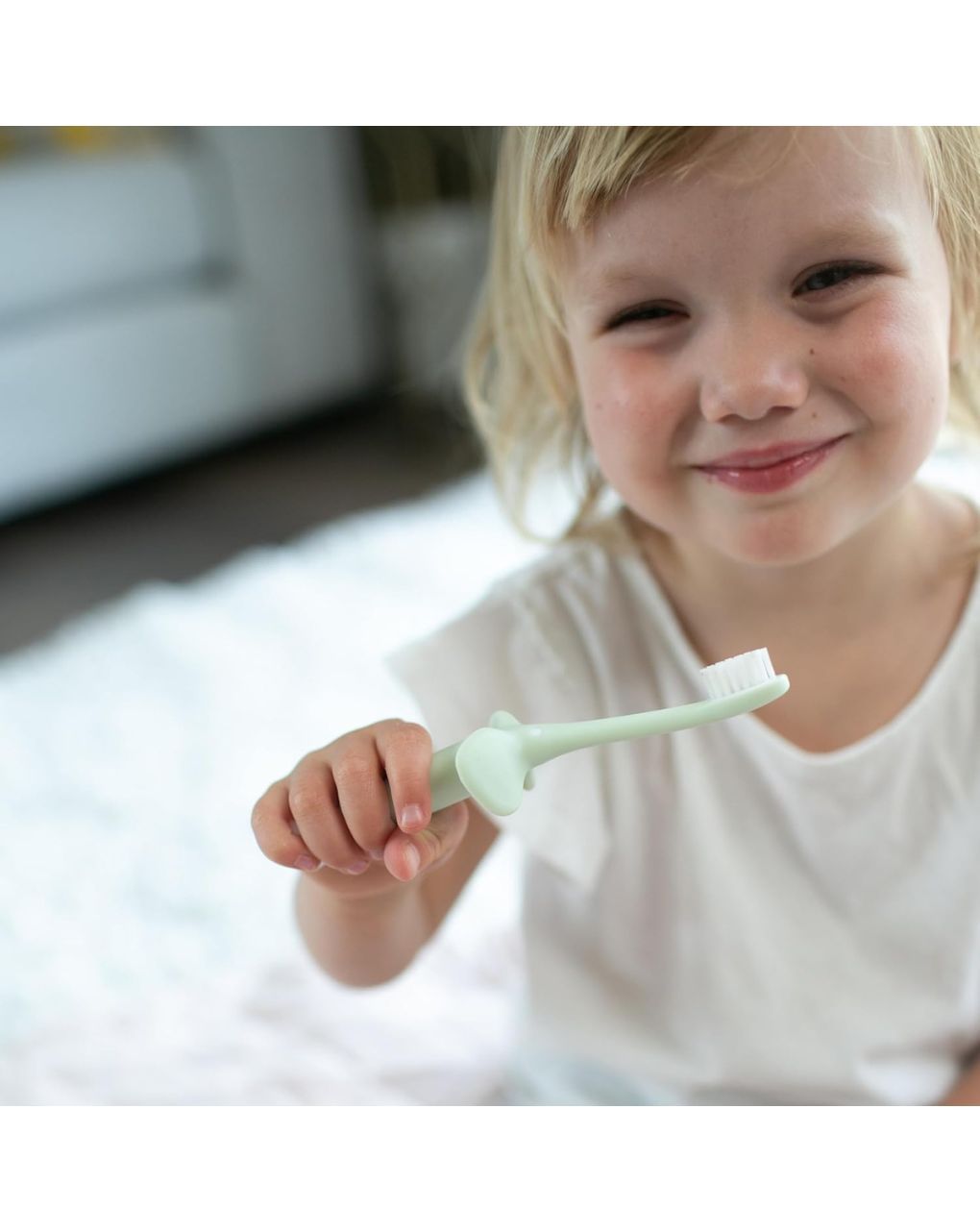 Dr. brown's βρεφική οδοντόβουρτσα ελεφαντάκι mint hg016 - Dr Browns