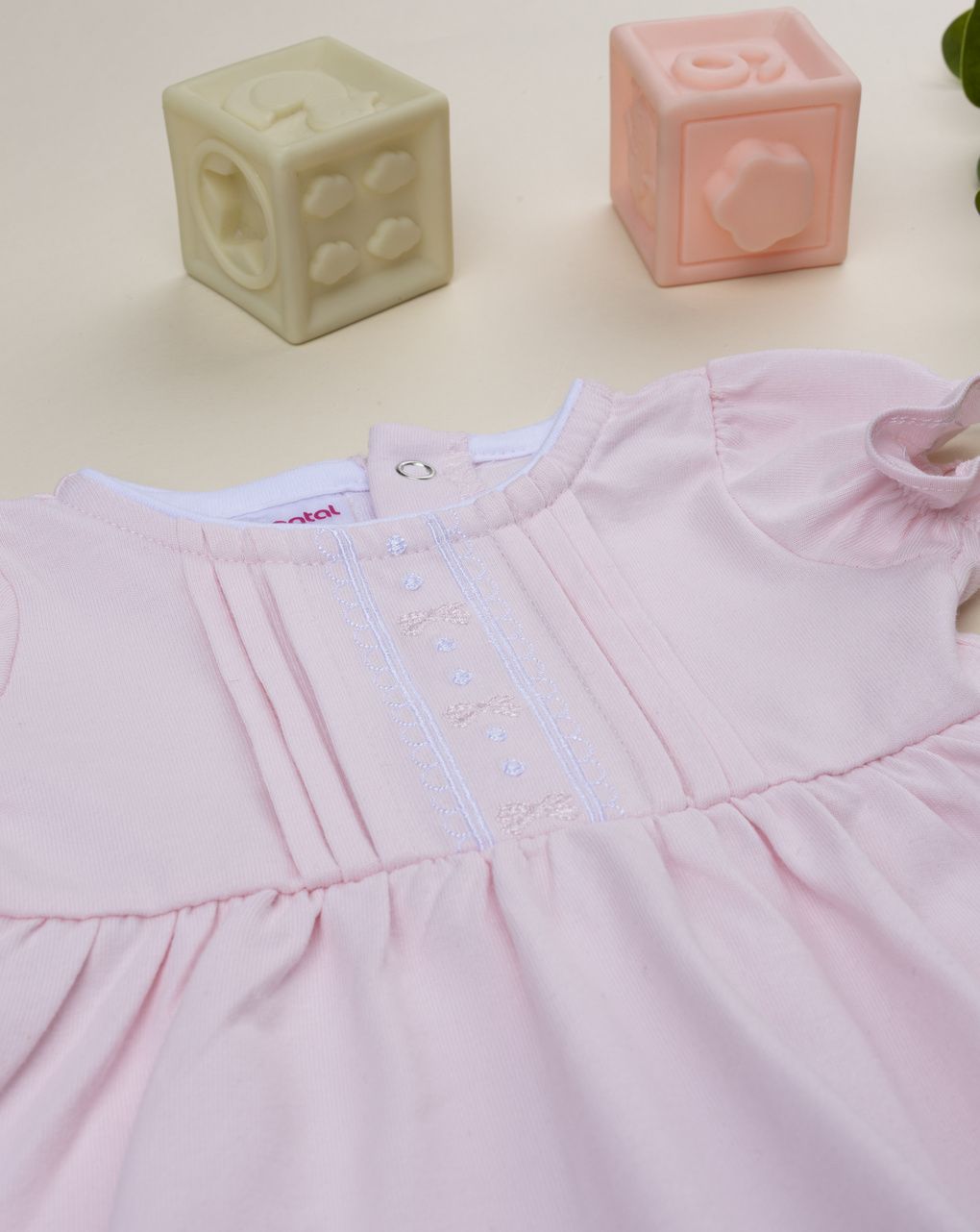 βρεφικό φόρεμα ροζ gift για κορίτσι - Prénatal
