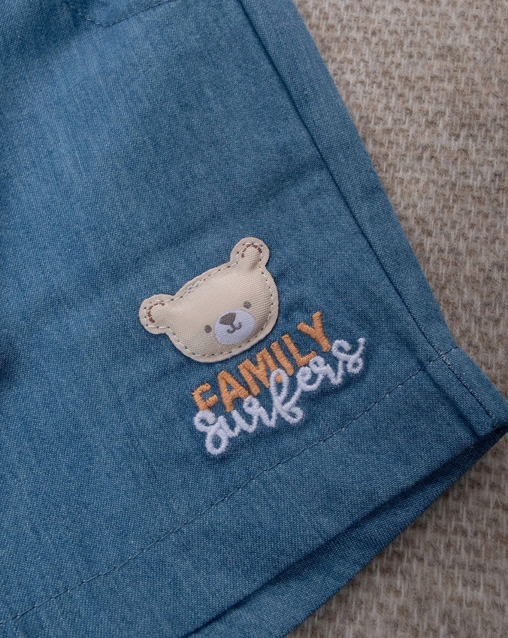 βρεφικό σετ t-shirt και σορτσάκι family surfers για αγόρι - Prénatal