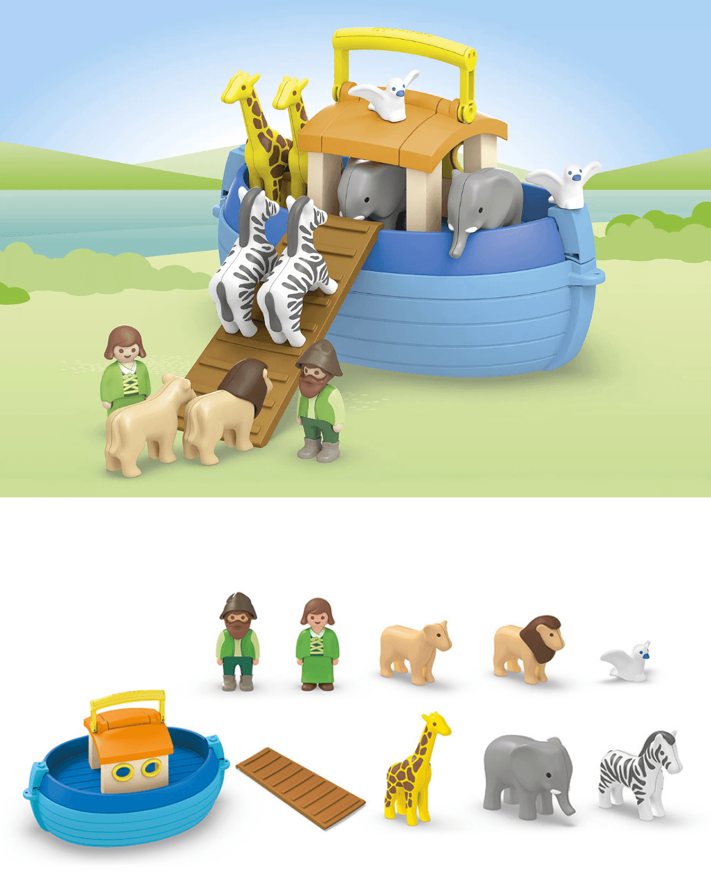 Playmobil junior η κιβωτός του νώε 71681 - Playmobil
